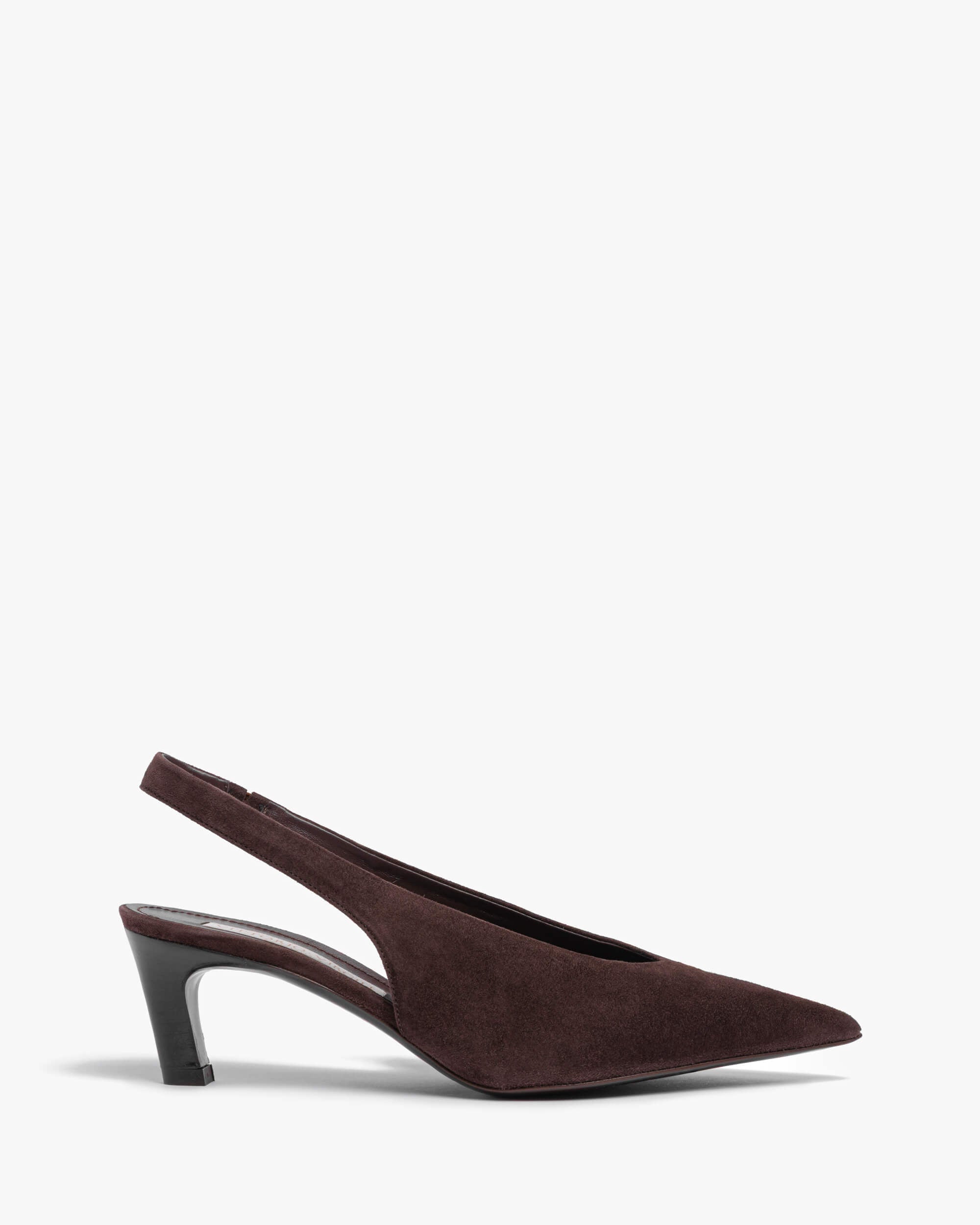 Licinia | Women's suede goat slingback pump
