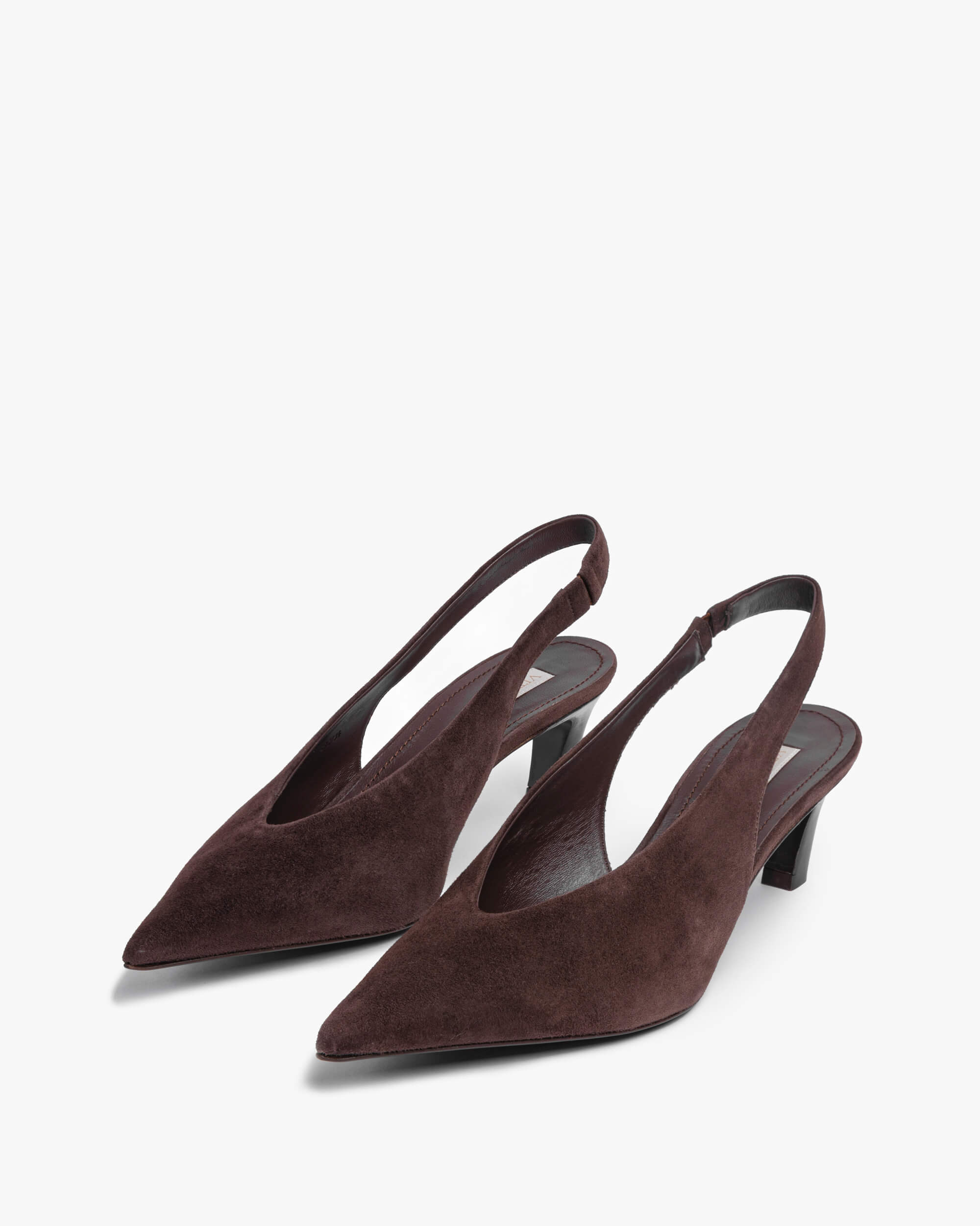 Licinia | Women's suede goat slingback pump