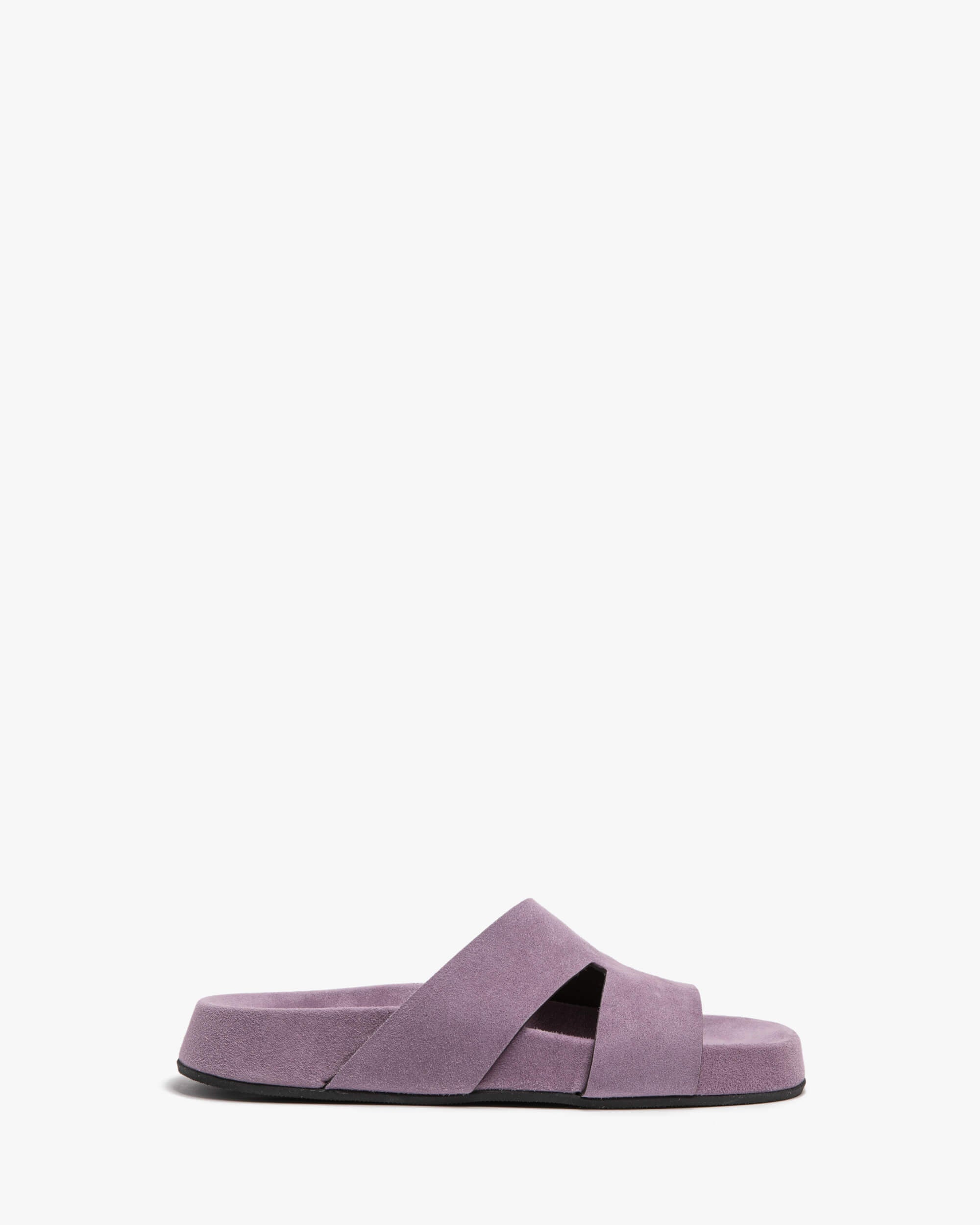 Calliena | Women's calfskin velour  slide sandal