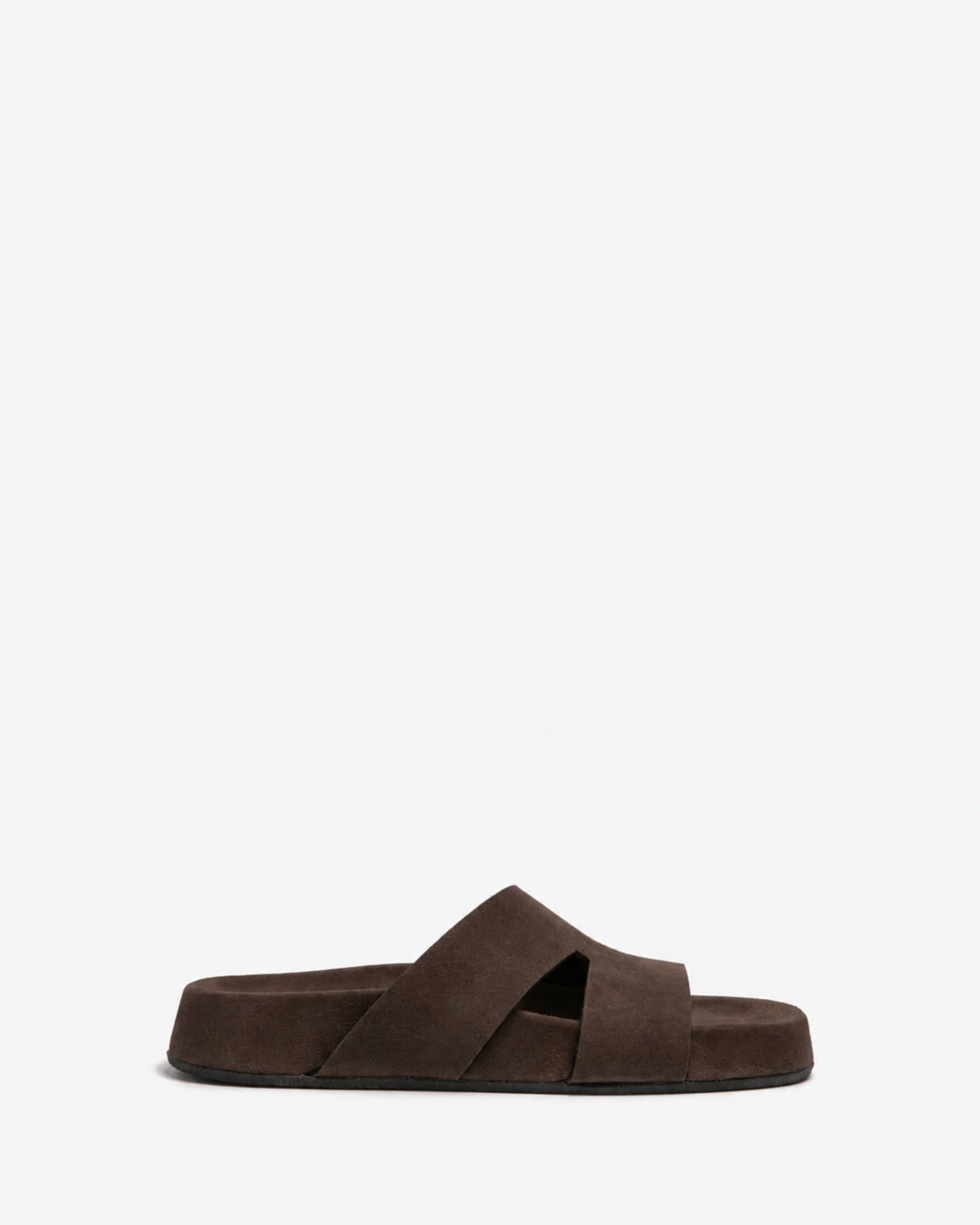 Calliena | Women's calfskin velour slide sandal