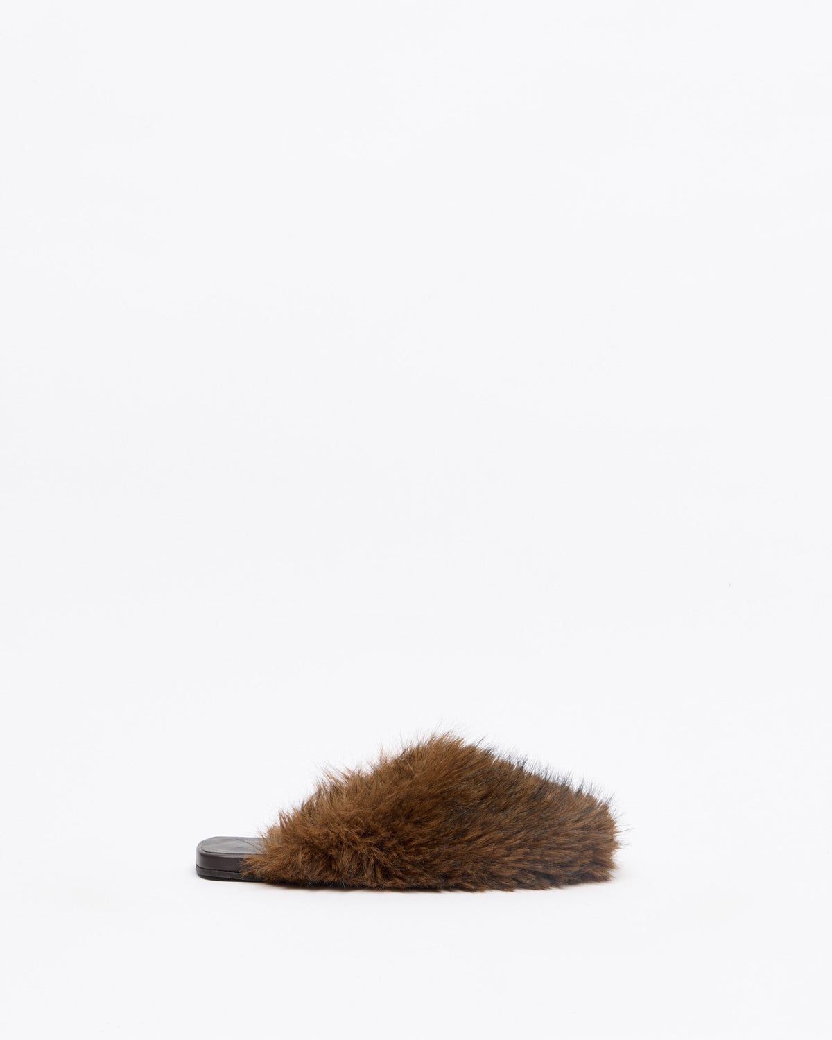 Turrania | Women's faux fur - goat mulle flat