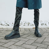 Cassia | Women's leather cuissard boot