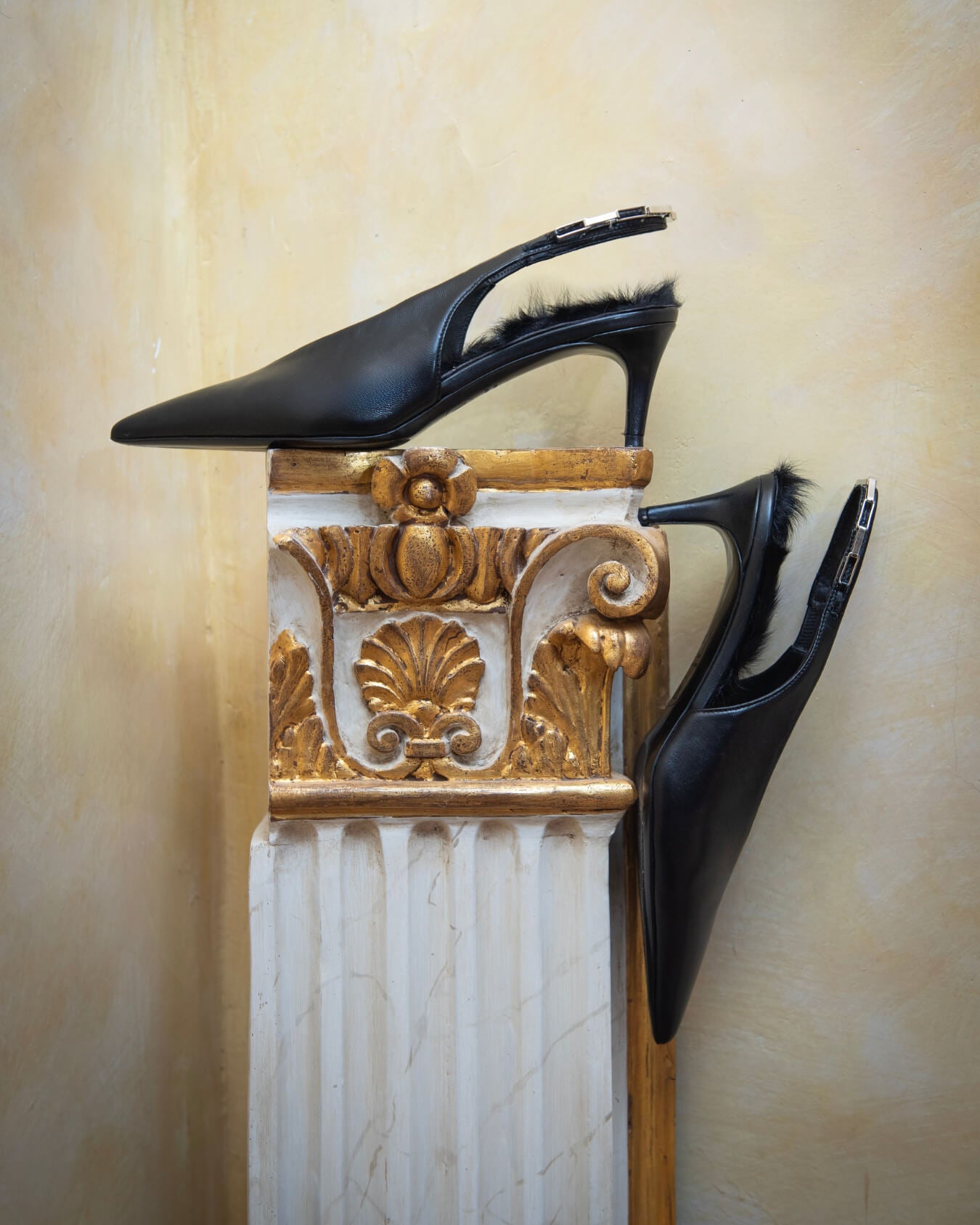 Catia | Décolleté slingback in pelle di capra donna