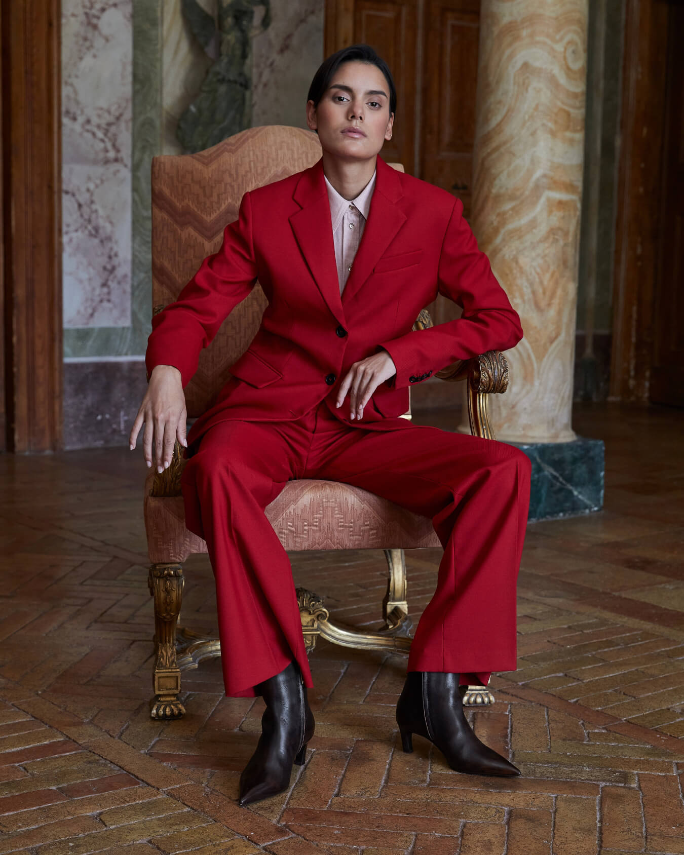 Cestia | Stivaletto in pelle di vitello donna