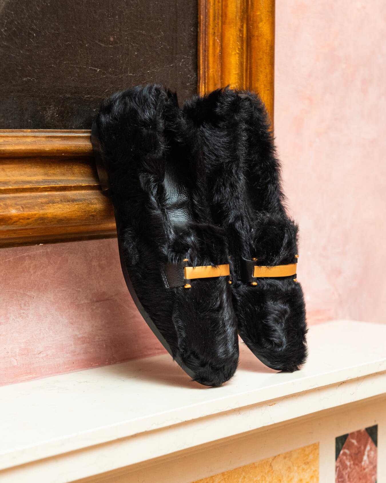 Cominia | Mocassino in pelliccia di agnello donna