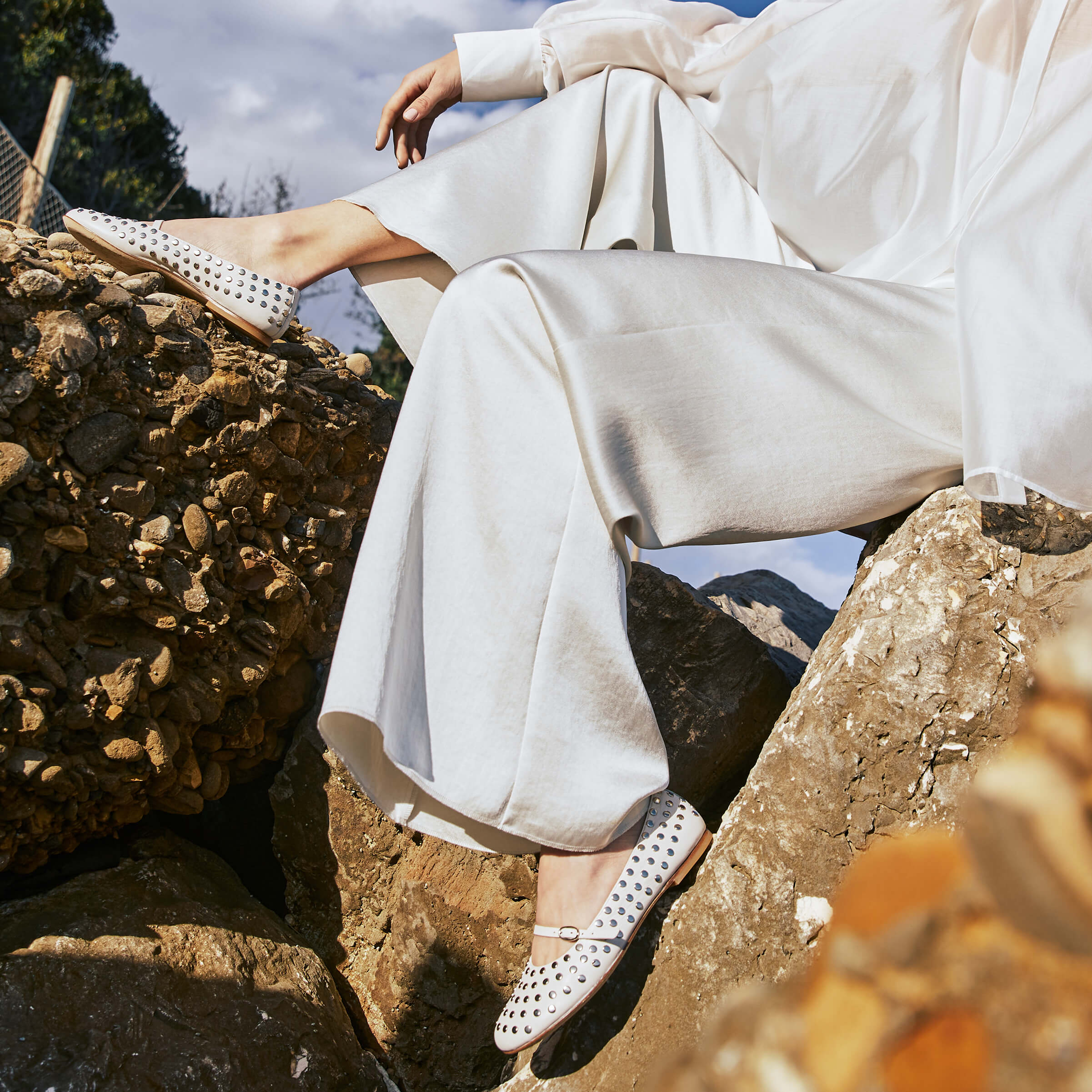 Ligaria | Women's nappa leather ballet flat