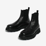 Black men's chelsea boot