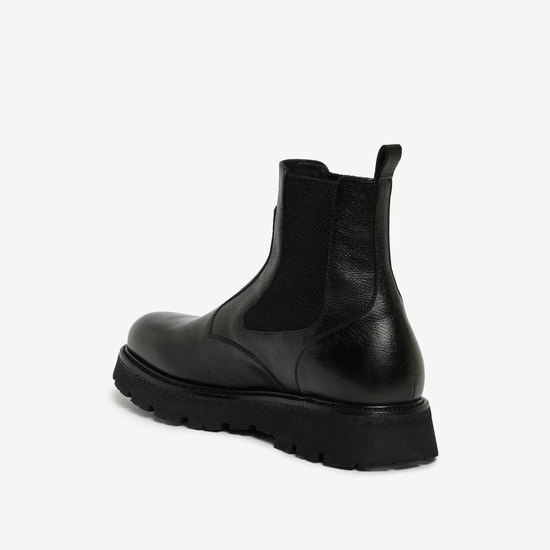 Black men's chelsea boot