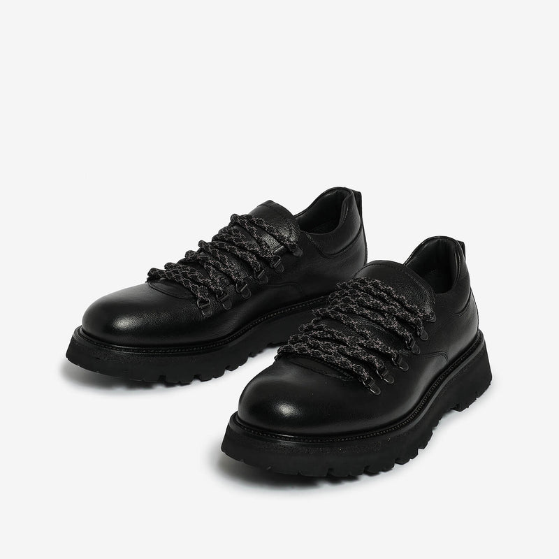 Black men's montain laced