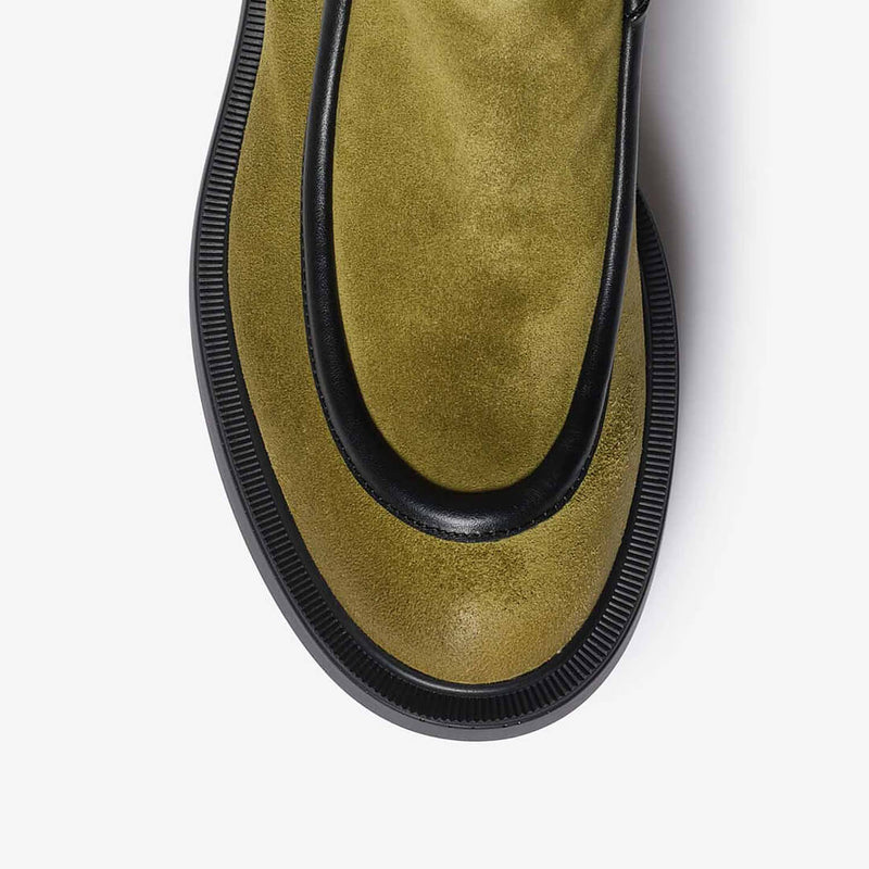 Ankle boot in camoscio donna