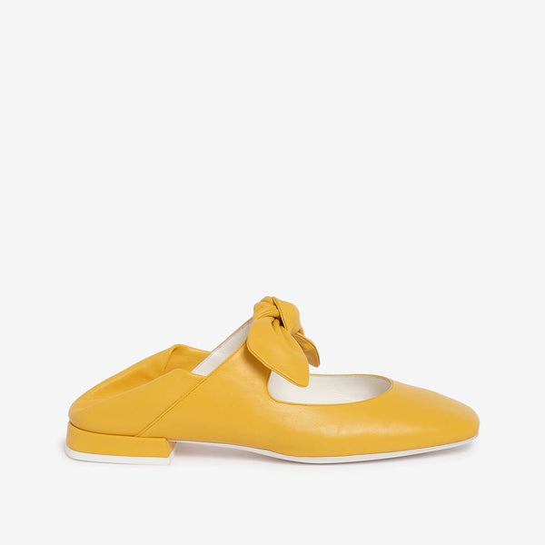 Ballerina in pelle donna mango