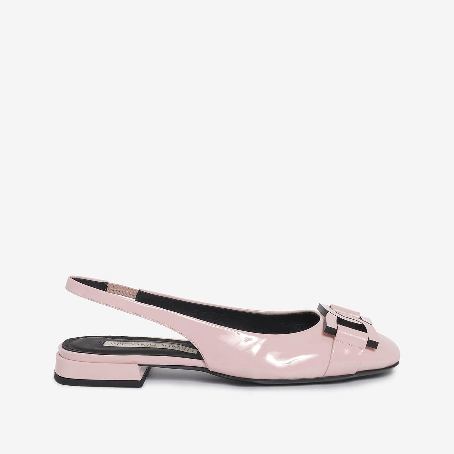 Ballerina sling back in vernice donna