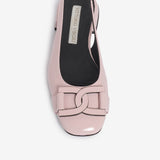 Ballerina sling back in vernice donna