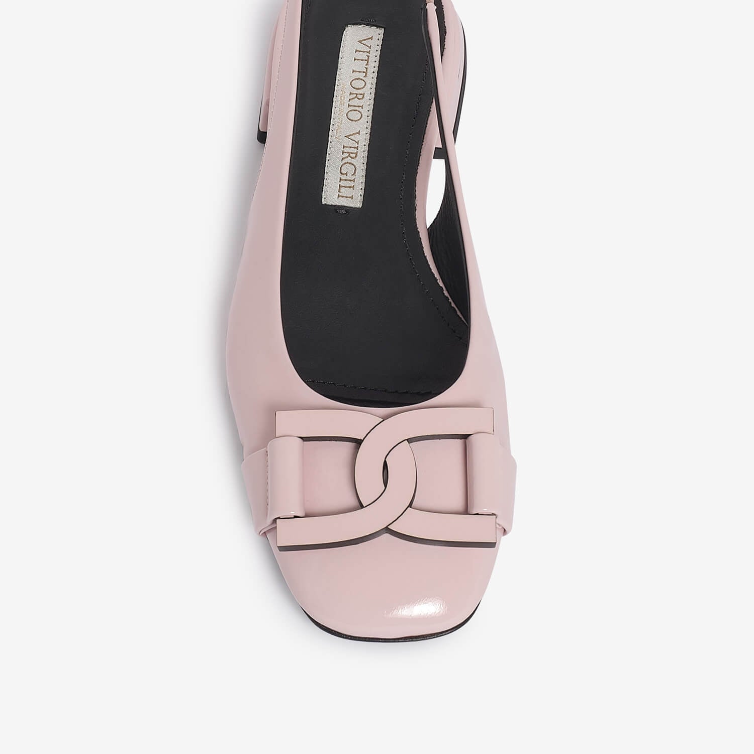 Ballerina sling back in vernice donna