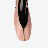 Ballerina sling back in pelle