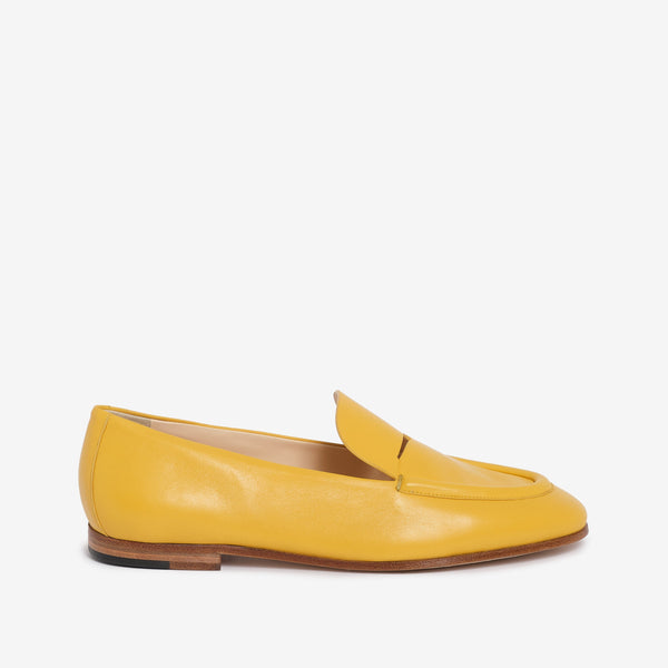 Mocassino in pelle donna mango