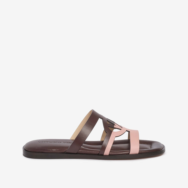 Saldalo slider in pelle donna