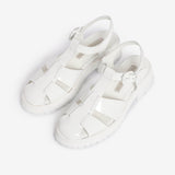 Sandalo in vernice donna