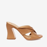 Sandalo in pelle donna