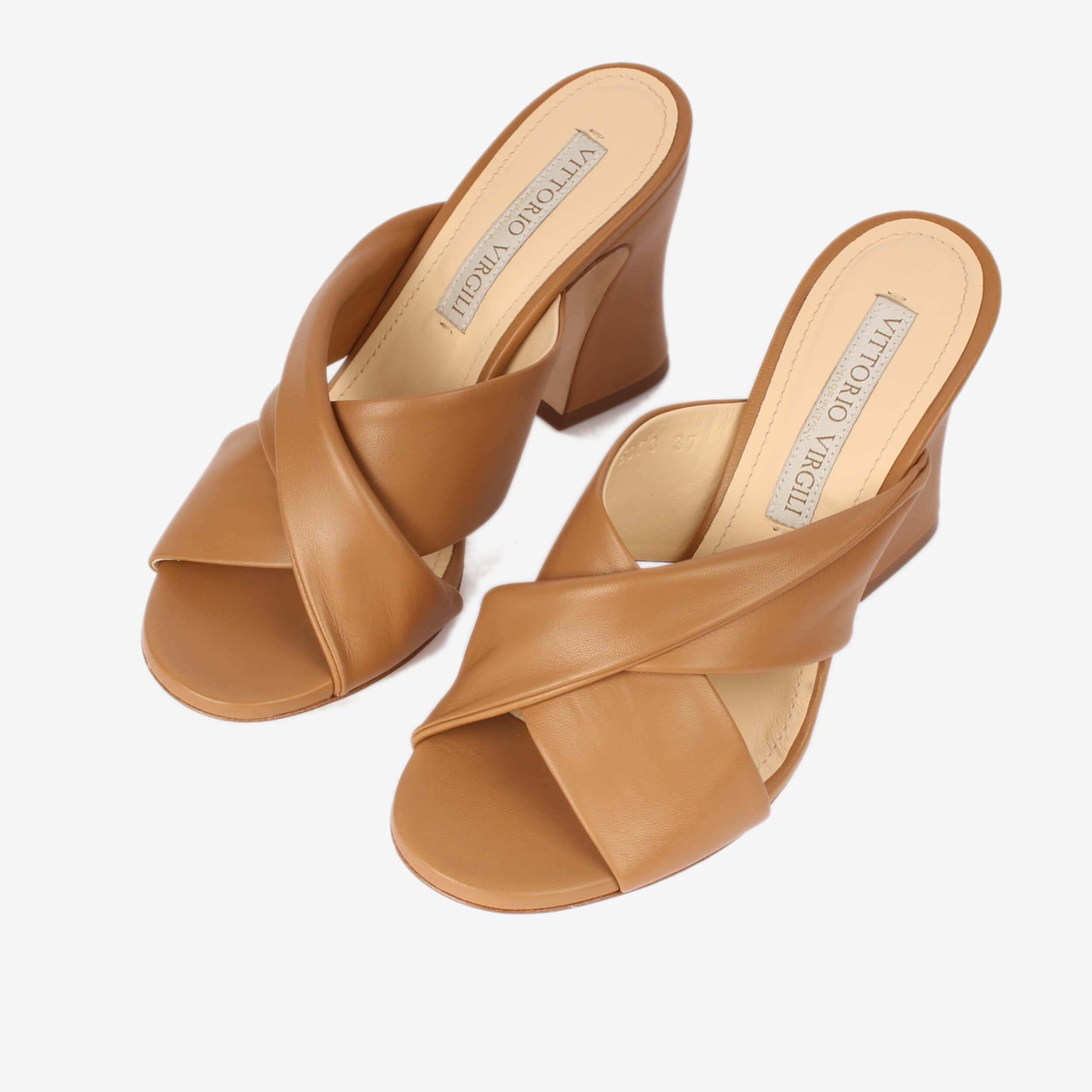 Sandalo in pelle donna