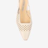 Ballerina sling back donna ghiaccio