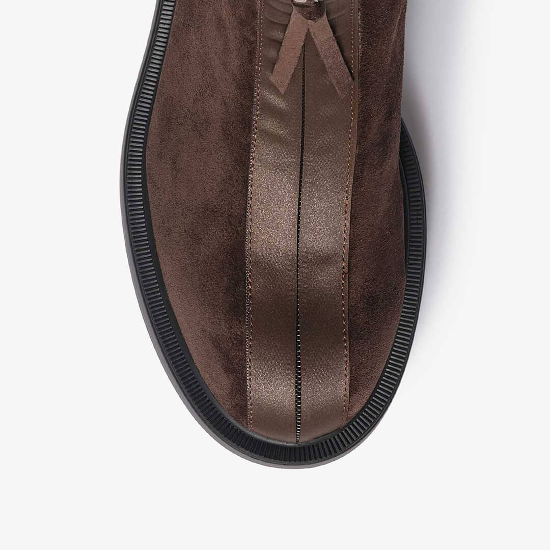 Ankle boot in nabuk donna
