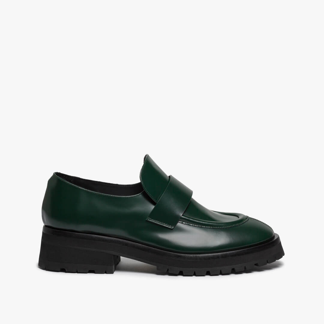 Mocassino in pelle donna