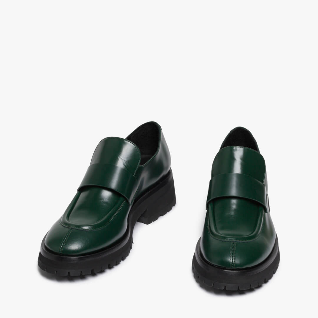 Mocassino in pelle donna