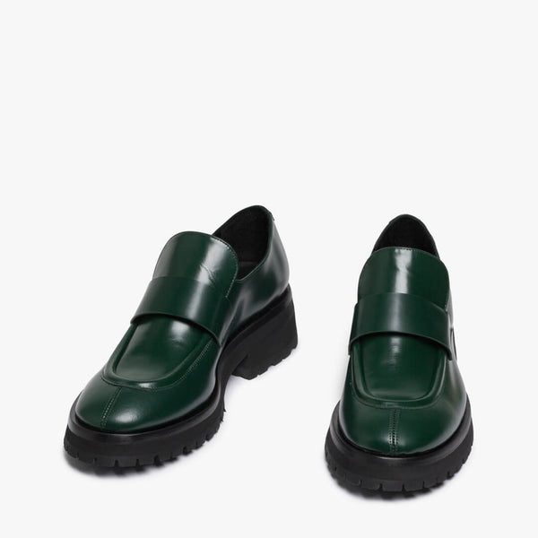 Mocassino in pelle donna