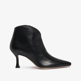 Ankle Boot in pelle nero donna