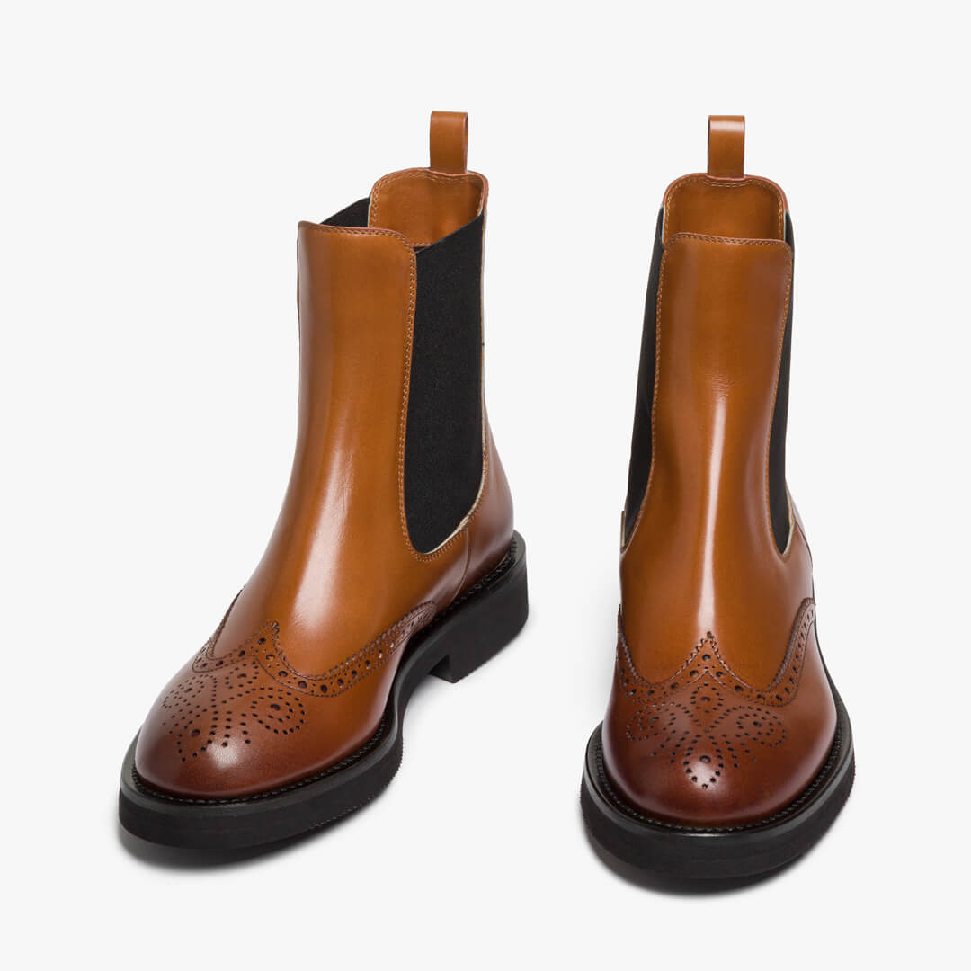 Chelsea boot in pelle donna