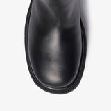 Stivale al ginocchio in pelle donna