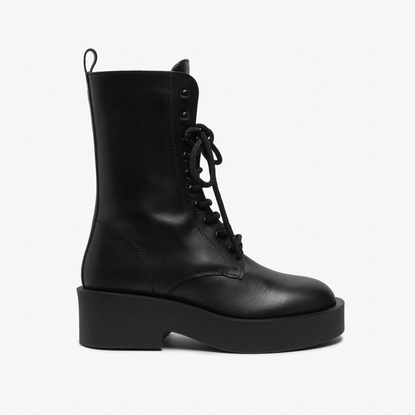 Claudia | Ankle boot in pelle nero donna