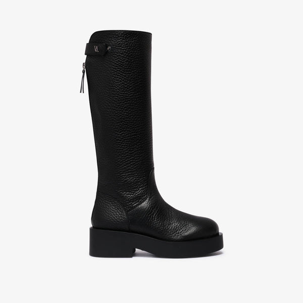Cornelia | Stivale in pelle nero donna