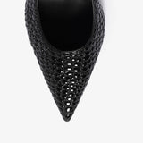 Aidia | Décolleté in pelle nero donna