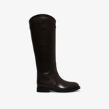 Caecilia | Stivale in pelle nero donna