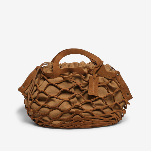 SECCHIELLO IN PELLE BEIGE