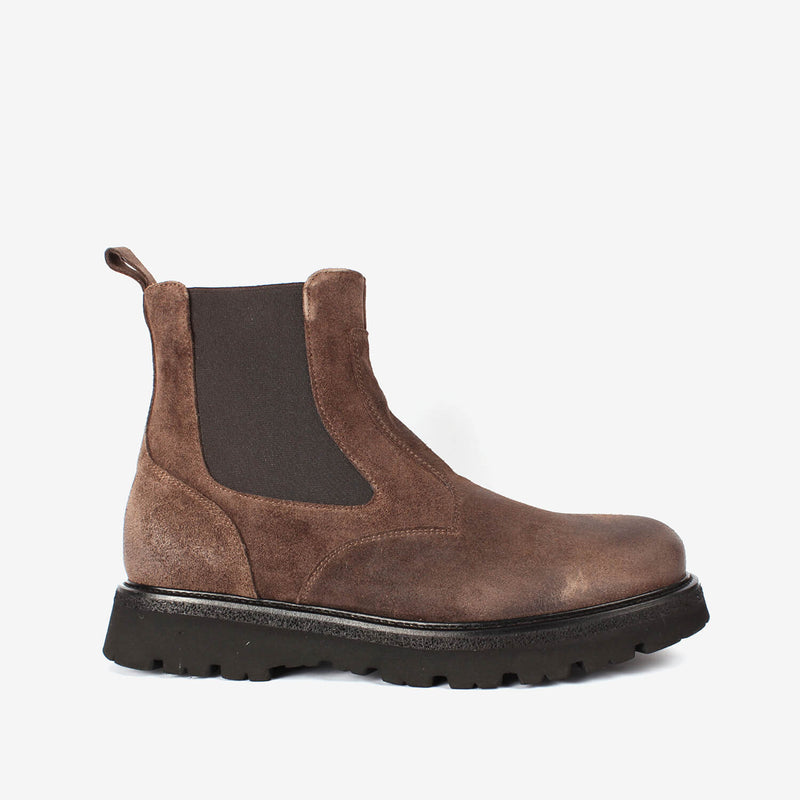 Stivaletto chelsea uomo cigaro