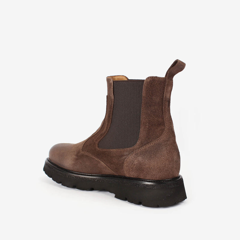 Stivaletto chelsea uomo cigaro