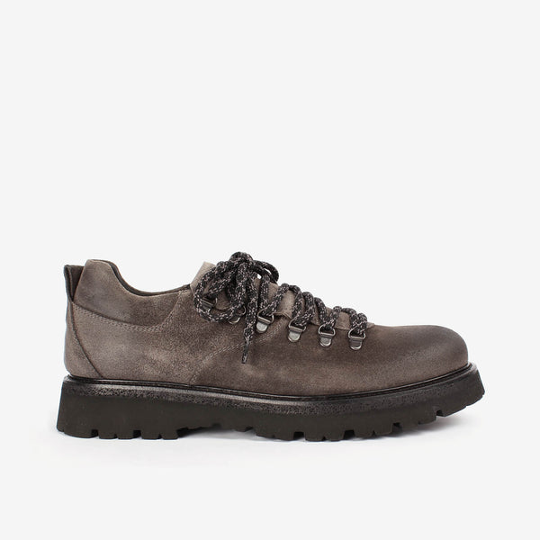 Grey men's montain laced