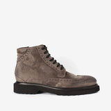 Grey men's ankle boot