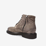 Grey men's ankle boot