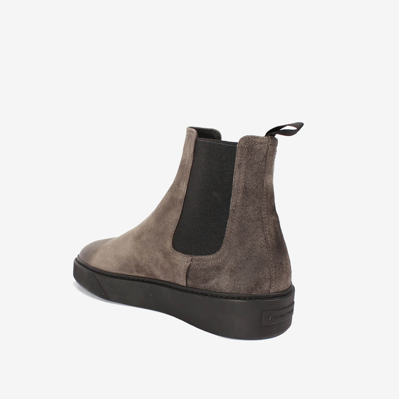 Grey slate men's chelsea boot